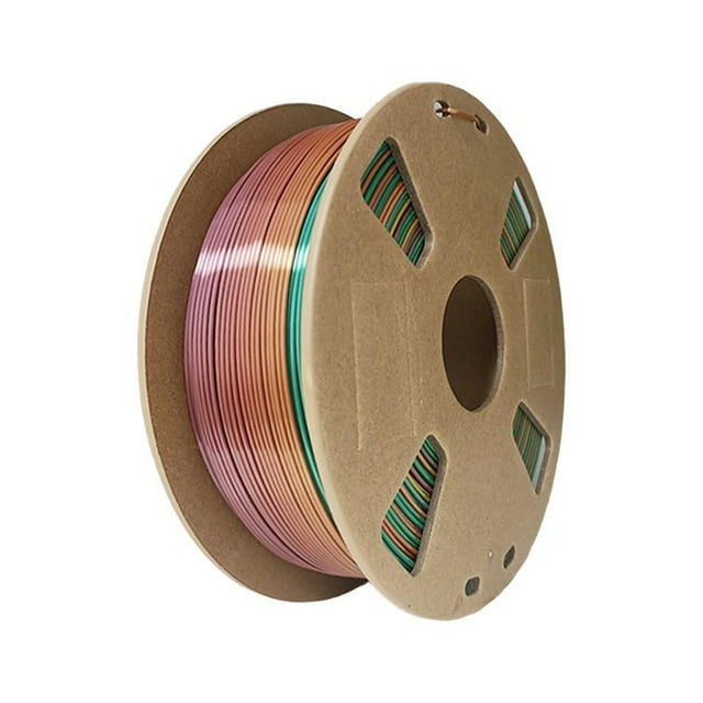 Filamento PLA de 1,75 mm para impresora 3D, resistente al desgaste, con degradado que cambia de color Estilo D