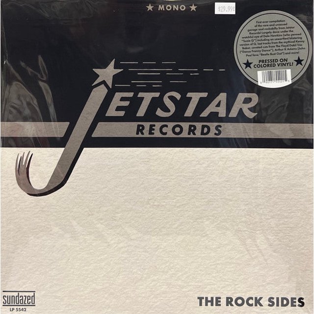 JETSTAR Disques RSD 2022 - THE ROCK SIDES (Vinyle Transparent)