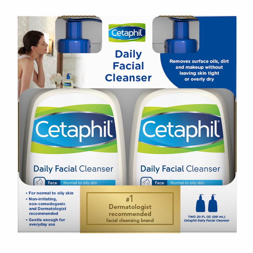 Product of Cetaphil Daily Facial Cleanser, 2 pk./20 fl. oz. [Bulk Savings]