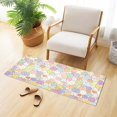 thumbnail image 6 of Haosy Cute Cartoon Cloud Bathroom Rugs Non Slip Absorbent Soft Plush Quick Dry Bath Mat, 39"x20", 6 of 8