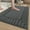 Dark Gray, variant on PABUBE Bathroom Rugs 16"x24", Absorbent Bath Mats Rugs for Bathroom Floor Non Slip Non Skid, Soft Shag Microfiber Machine Washable Shower Bath Mat for Bathroom Decor, Khaki