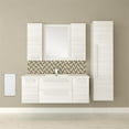 thumbnail image 2 of Cutler Kitchen and Bath Silhouette 48" Wood/Marble Bathroom Vanity in Beige, 2 of 6
