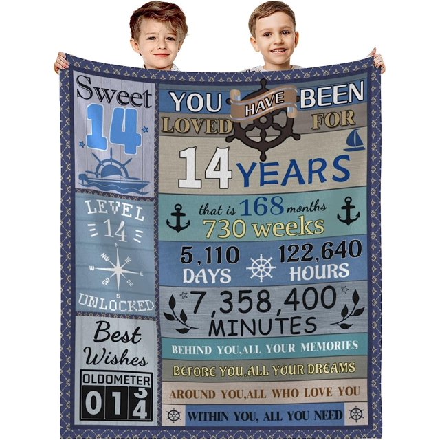 LHSHID Best Gifts for 18th Year Old Boys Blanket Flannel Soft and Comfortable Anti static Bed Sofa Blanket 40x50in