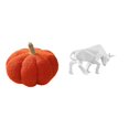 thumbnail image 1 of Almohadas de calabaza de Halloween,Almohadas de calabaza de Halloween Decoración del hogar Suave,Cojines de calabaza para Halloween,peluches,sofá,Estatua del toro,Estatua de, 1 of 8