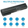 thumbnail image 5 of Battery Compatible with HP 8460P 8470P 8560P 8570P ProBook 6470B 6570B 6460B 6560B 6360B QK642AA 628666-001, 5 of 10