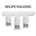 thumbnail image 2 of 2pcs Slide Ticket Rack Ticket Holder Metal Slide Ticket Organizer for Kitchen Home, 2 of 4