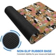 thumbnail image 6 of Long Mouse Pads for Desk,Boston Terrier and Flower Desk Mats on Top Of Desks, Desk Mouse Pad Extra Large with 3mm Non-Slip Base and Stitched Edge for Gaming,Office,Work,Home 47.3"x23.6", 6 of 6