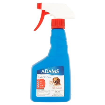 Adams Flea and Tick Spray, 16 Oz