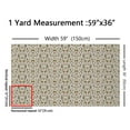 thumbnail image 3 of jejeloiu Colorful Mushroom Fabric by the Yard 2 Yards,Rustic Flower Floral Room Decor Fabric by the Yard,Retro Daisy Fabric for Sewing For Girl Child,Microfiber Bedroom Decor, 3 of 6