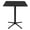 Black, variant on Modern Dining Table, Thickness MDF top white kitchen bar Table，Mid-Century modern dinning Table for Kitchen Dining Room & Living Room.