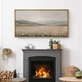 thumbnail image 3 of Large Framed Canvas Print The Abstract Modern Wall Art Decorative Ready to Hang Painting for Living room Bedroom - 60"x30" Natural Frame, 3 of 7