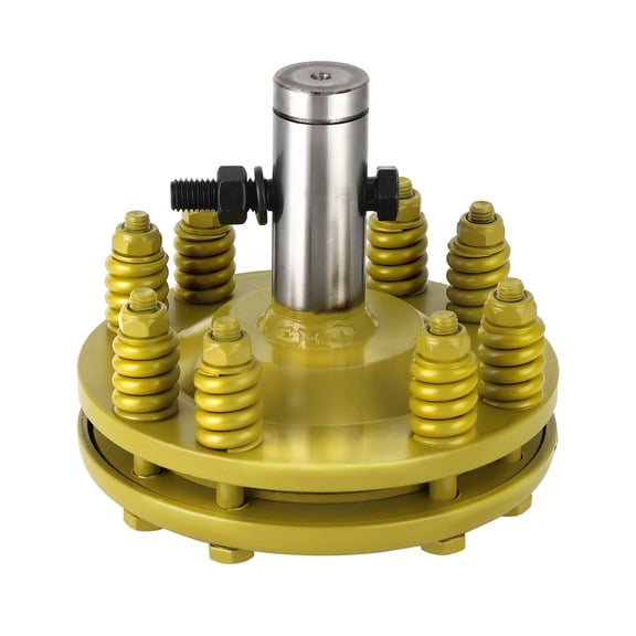 Mescukay PTO Slip Clutch, 1 3/8" Slip Clutch, 6 Spline/Round Ends PTO Friction Clutch, Carburized Steel Tractor Slip Clutch, Adjustable Rotary Cutter Slip Clutch, Brush Slip Clutch for PTO Shaft