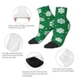 thumbnail image 6 of Bingfone Snowflake Design Patterned Men'S Women'S Casual Cotton Socks, 6 of 9