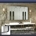 thumbnail image 4 of Depuley 60" x 36" Black Modern Wall Mirror,Rectangular Vanity Makeup Mirror for Bathroom and Bedroom,Multiple Sizes, 4 of 7