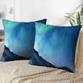 thumbnail image 3 of LALILO Throw Pillow Covers Northern Light And High Mountains Cushion Cover 18" x 18", 2494 Pack, 3 of 6