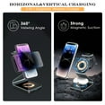 thumbnail image 4 of RONY 3 in 1 Magnetic Wireless Charger for iPhone Multiple Devices, Charging Station for iPhone 14/13/12/11/Pro/Max/SE/XS/XR/X/8 Plus/8, Apple Watch Series & AirPods, 4 of 10