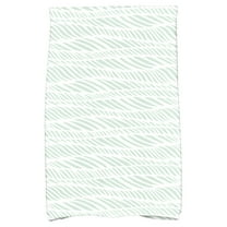 Simply Daisy 18" x 30" Rolling Waves Geometric Print Kitchen Towel