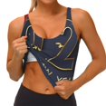 thumbnail image 3 of Balery 2025 New Year 2 Sujetadores deportivos con espalda cruzada para mujer, acolchados, sin costuras, de alto impacto, ideales para yoga, gimnasio, entrenamiento y fitness.-X-Large, 3 of 8