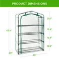 Best Choice Products 40in Wide 4Tier Mini Greenhouse, Portable Indoor