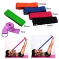 thumbnail image 4 of Adjustable Resistance Bands Figure Waist Leg Multi-Colors Exercise Gym Rope Yoga Stretch Strap D-Ring Belt Women Fitness Accessories ROSE, 4 of 8