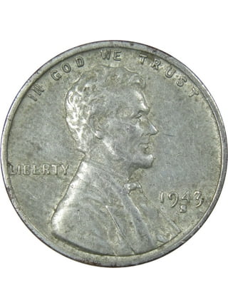  1943 Tribute Steelie WWII Steel Penny Coin Clad in