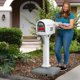 thumbnail image 2 of Mailbox Simplay3 Premium Dig-Free Easy Up Classic Blanco, 2 of 7