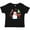 AB-Black, variant on Inktastic Top Hat Snowman with Christmas Tree and Candy Cane Boys or Girls Baby T-Shirt