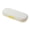 White, variant on VKLU 8.6" Clear Plastic Pencil Box with Pink Snap Latch, Large Capacity Stackable Organizer Case for Desk & Classroom
