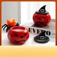 thumbnail image 4 of Halloween Candles, Pumpkin Ghost Shaped Scented Candles with Witch Hat Lid, Cute Ceramic Jar Candle for Mantle Table Home Decor Novelty Halloween Gifts, 4 of 5