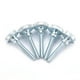 thumbnail image 3 of Tornillo de cabeza moleteada Nikou 100 piezas Acero al carbono galvanizado, 3 of 8