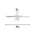 thumbnail image 6 of Portage Bay 51435 Stannor Ceiling Fan, 52, White, 6 of 6