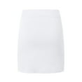 thumbnail image 5 of Fgnfyis Women's Casual Solid Tennis Skirt Yoga Sport Skirt with Built In Shorts for Comfortable Wear White XL, 5 of 7