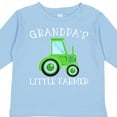 thumbnail image 4 of Inktastic Grandpa's Little Farmer Green Tractor Boys or Girls Long Sleeve Toddler T-Shirt, 4 of 5