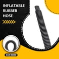 thumbnail image 2 of Mantenga el buceo Zapatillas de acero inoxidable Spring Strap Clip Piezas de chorro con hebilla rápida Hebilla Suministros Suministros Straps Diver Gadgets Blue M kenally OD002514-02B, 2 of 7