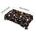thumbnail image 3 of Halloween Tablecloth With Pumpkin Decoration Washable And Stain . Table Cover Suitable For Parties Picnics And Dinners, 3 of 4