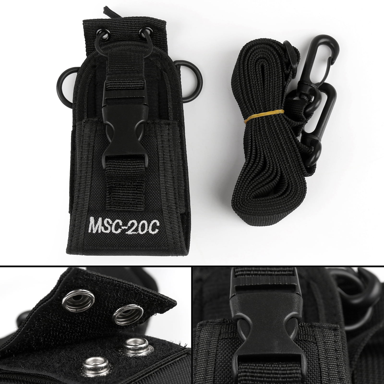 5x Msc-20a Multi-function Radio Holder Case for Baofeng Motorola Kenwood Uv82 US for sale online 