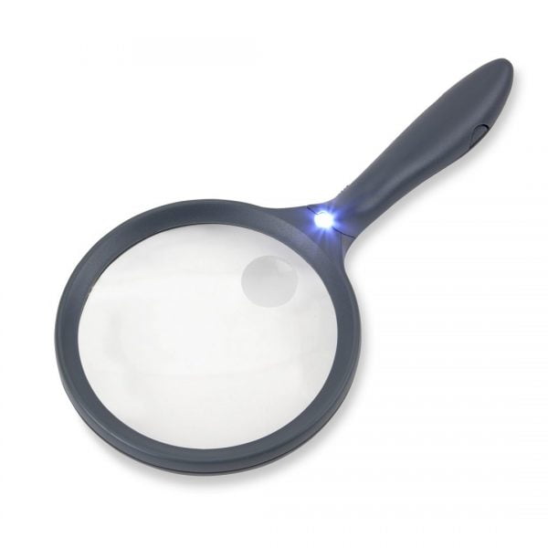 Carson LED Lighted Handheld Magnifying Glass or HandsFree Magnifier 4