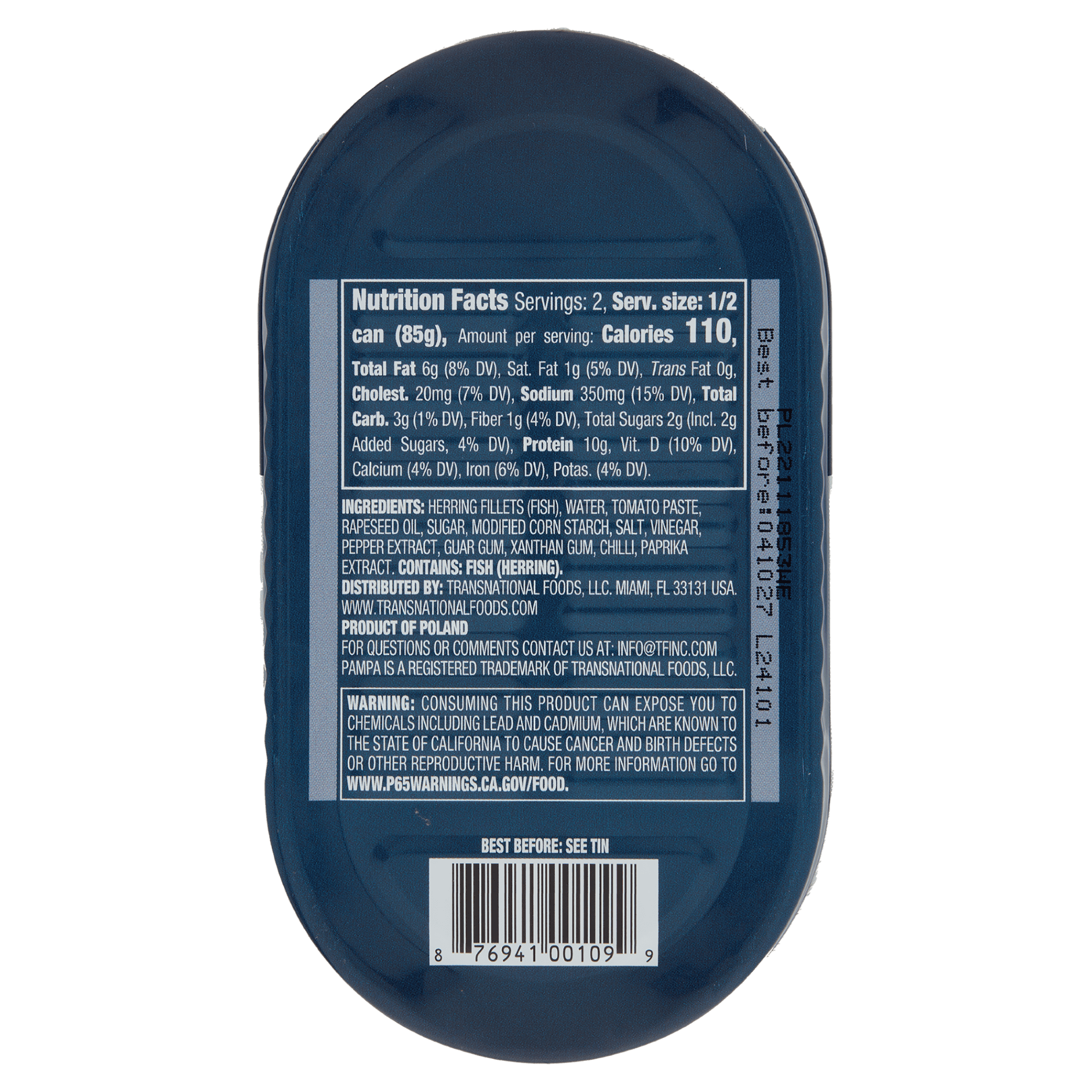 Appel Herring In Tomato Sauce - 7 Oz Tins (Pack Of 5)