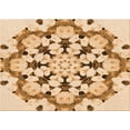 thumbnail image 1 of Ahgly Tapis Rectangulaire Lavable en Machine Intérieur Transitionnel Orange Pastel, 2 Pieds x 5 Pieds, 1 of 7