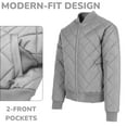 thumbnail image 4 of Men's Heavyweight Quilted Bomber Jacket (Sizes, S-2XL), 4 of 6
