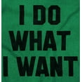 thumbnail image 3 of Do Whatever I Want Rude Attitude Unisex Plus Size Graphic Tee Brisco Brands 4X, 3 of 6
