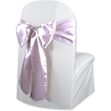 

Leading 200 Pcs Chair Cover Bow Sash - Lavender - Wedding Party Banquet Reception - 28 Colors Available