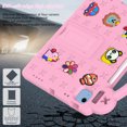 thumbnail image 6 of Dteck Kids Case for iPad A16 11th Generation 2025 , iPad 10th Gen Case 10.9" 2022 for Girls Boys with DIY Toys, Shockproof Handle Stand Kids Case for iPad 11th/ 10th Gen, Pink, 6 of 7