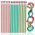 thumbnail image 3 of Color Magic Bending Flexible Soft Pencil With Rubber Pencil Bending Toy Pencil Small Gift High Stripe Soft Pencil, 3 of 5