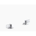 thumbnail image 1 of Kohler K-77974-4-CP Composants Lavabo de Salle de Bain avec Poignée de Conception de Levier - Chrome Poli, 1 of 1