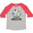 thumbnail image 3 of Inktastic Zebra My Yiayia Loves Me Boys or Girls Toddler T-Shirt, 3 of 5