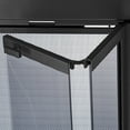 thumbnail image 5 of UniFlame "Roman" Bi-fold style Fireplace Doors with Smoke Tempered Glass, 5 of 9