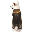 thumbnail image 1 of Fotbe Tiger In The Fallen Leaf Forest Sudadera con Estampado para Perros Pequeños – Suéter con Capucha para Mascotas, Tela Suave de Forro Polar con Bolsillo-XX-Large, 1 of 7