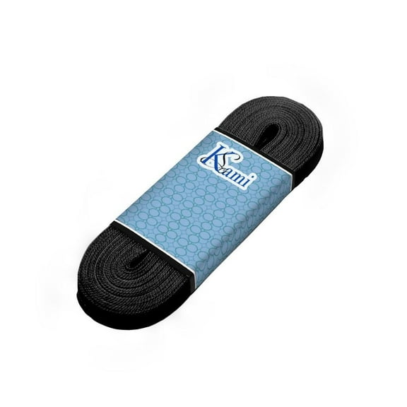 Kami-So Laces for Figure Skates ( Skate Size <1 or 200, Black)