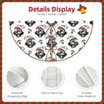 thumbnail image 3 of Defioc DOG IS WEARING PIRATE COSTUME for Christmas Tree Skirt Snowman Xmas Tree Skirt Farmhouse Christmas Decorations Tree Mat for Holiday Party Decor-30", 3 of 6